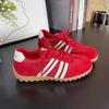Retro color matching flat-bottomed German training shoes women's 2025 new mesh breathable comfortable versatile casual sports Forrest Gump shoes