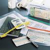 LIHIT LAB Clear Case Zipper Case B4S Green F75S Mitt