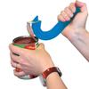 huaqianguhh Hook Can Opener with Ergonomic Non-Slip Handle And Serrated Blade, Easy Pry Bottle Opener, Manual Kitchen Tool