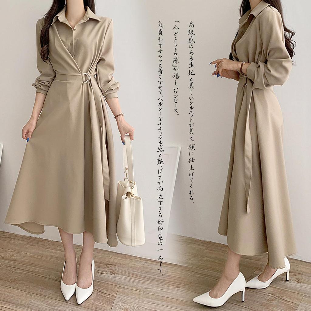Shirt Long Office Casual Elegant Long Stylish Summer [CCGGOWMM] Women's Dress, Sleeve, Fashion, Dress, A-Line Dress, Casual, Fall, Spring,