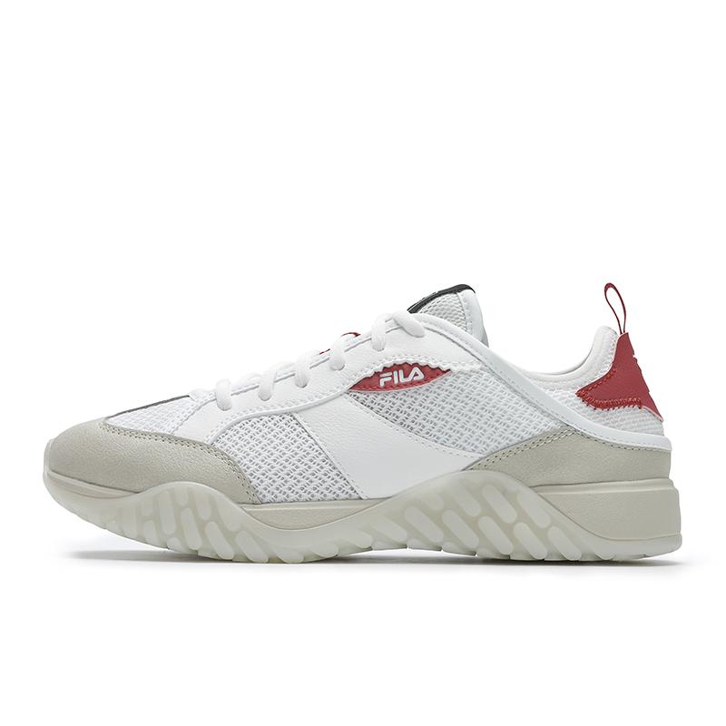 New FILA DUNE FLOW Sandals Cushioning, Wear Resistant Low Top Skateboard Shoes Women's White F12W523211FBS
