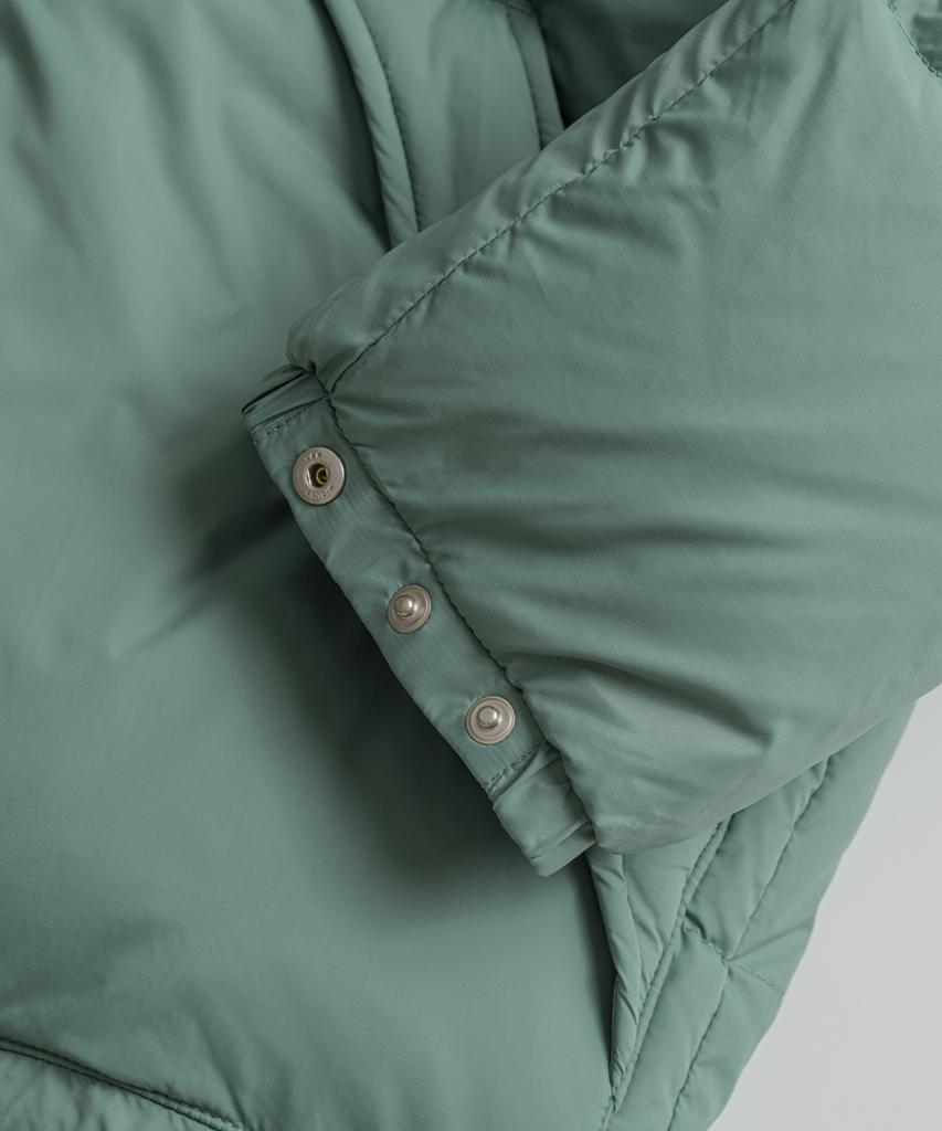 BEHEAVYER Sierra Duck Down Parka Sage Green/Tan