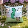 Cute Anime J-JOGUMAN Cushion Cover Home & Car Dual-Scene Pillow Cover: Reversible for Premium Comfort