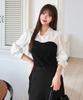 ROEM Bustier Matching Blouse Rmblg24Nt4