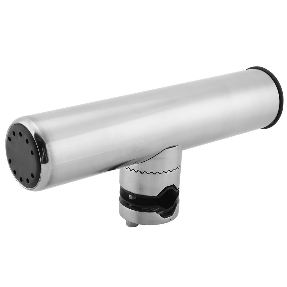 Stainless Steel Boat Fishing Rod Holder Accessory for Rails 1  To 1 1 4
