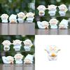 6pcs Cute Cartoon Sheep Handheld Fruit Model Ornament Set For Playroom Decor And Giftgiving