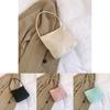 Chic Nylon Bucket Bag For Women Trendy Street Style Handbag With Magnetic Closure