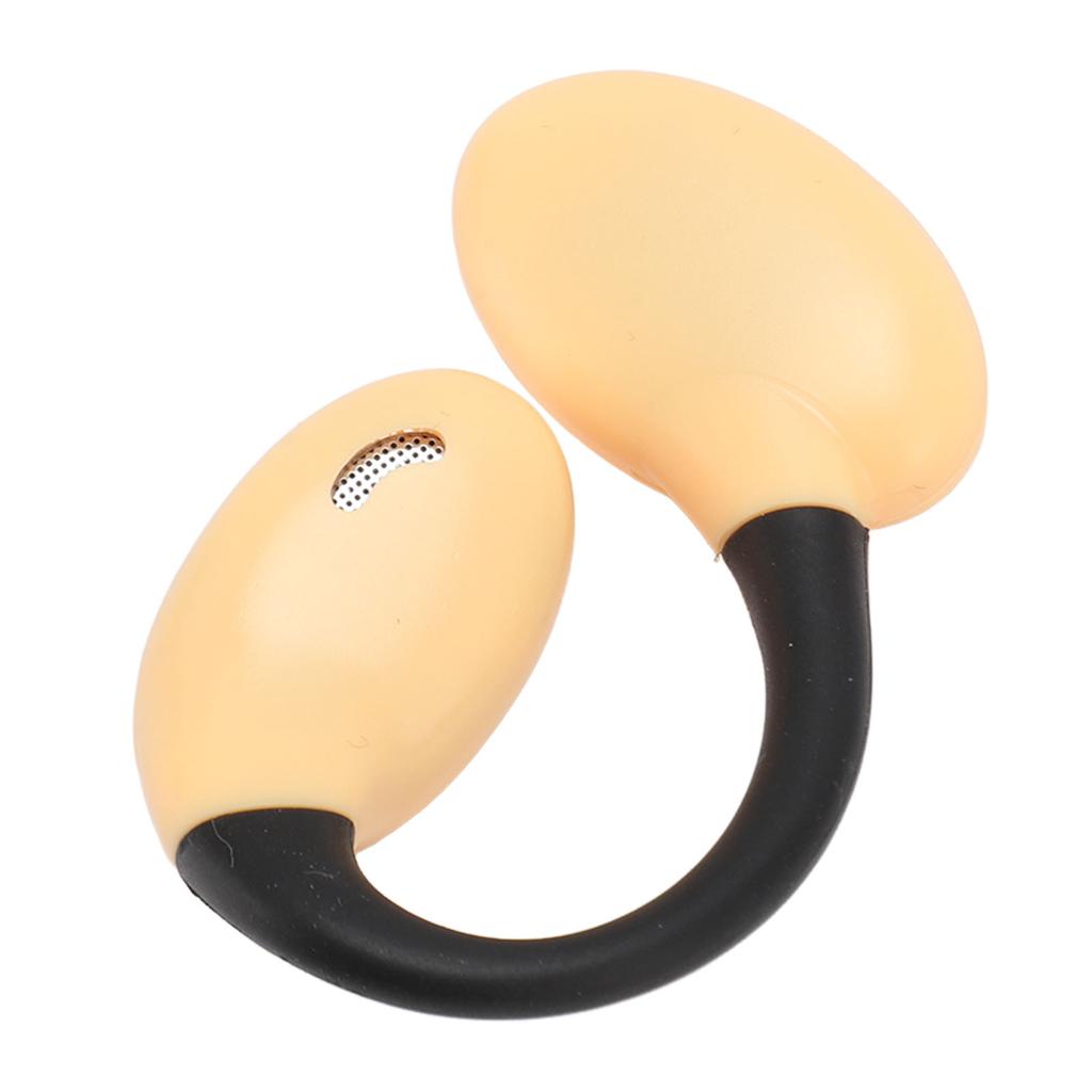 Single Bluetooth 5.3 Earbud Wireless Open Ear Earbud 16 Hours Playing Time Sport Earphone for