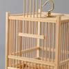 Large Cricket Cage for Insects Bamboo Weaving Katydid and Mantis Habitat Insect Enclosure Ventilation Pet Terrarium for Cicadas