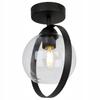 MODERN CEILING LAMP GLASS RING LAMP