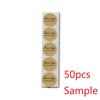 50pcs/lot Paper Flowers Thank You Stickers for Wedding Favors and Party Seal Labels  Business Packing Label Stationery Sticker