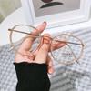 Vintage Round Metal Frame Anti Blue Light Blocking Glasses Women Men Fashion Optical Eyewear Reading Computer Eyeglasses