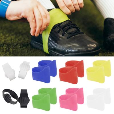 Yousheng 1 Pair Soccer Cleat Bands Silicone Shoe Lace Covers Reusable Elastic Cleat Bands for Football Training Keep Shoelaces Tight Safe