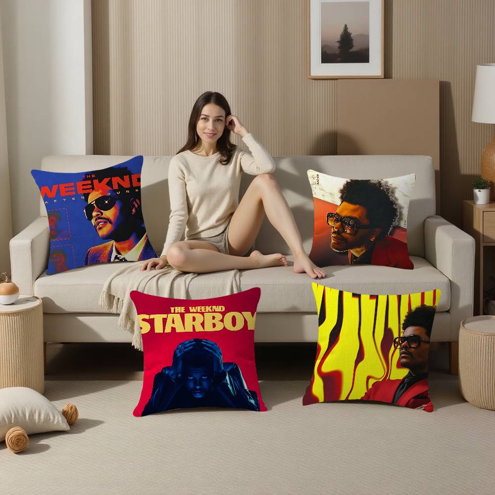 Singer The Weeknd Cushion Cover Pillow Cover Decor Pillowcase Printed Cushion Case For Couch