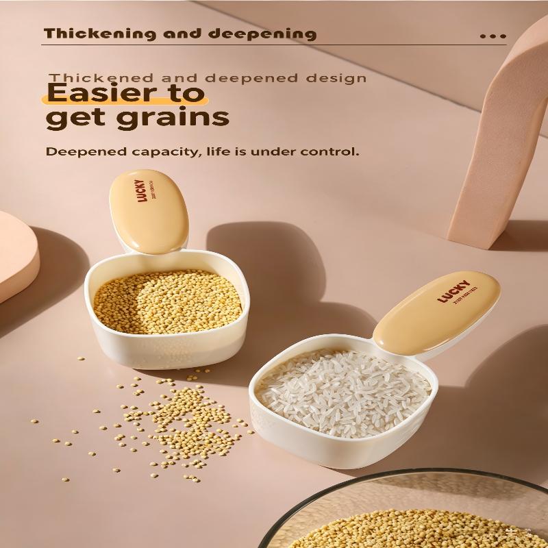 Rice Measuring Spoon Food Grade Pp Rice Scoop Multi-function Rice Scoop With Measuring Scale Accurate For Noodles For Scooping