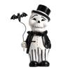 Resin Handicrafts Cartoon Skeleton Character Sculpture Suit Gentleman Bat Halloween Statue Decorative Figurines Home Decoration