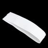 2Pcs Silicone Cooktop   Cover Kitchen OilProofing Sealing Strip for Home Kitchen(White 21in )