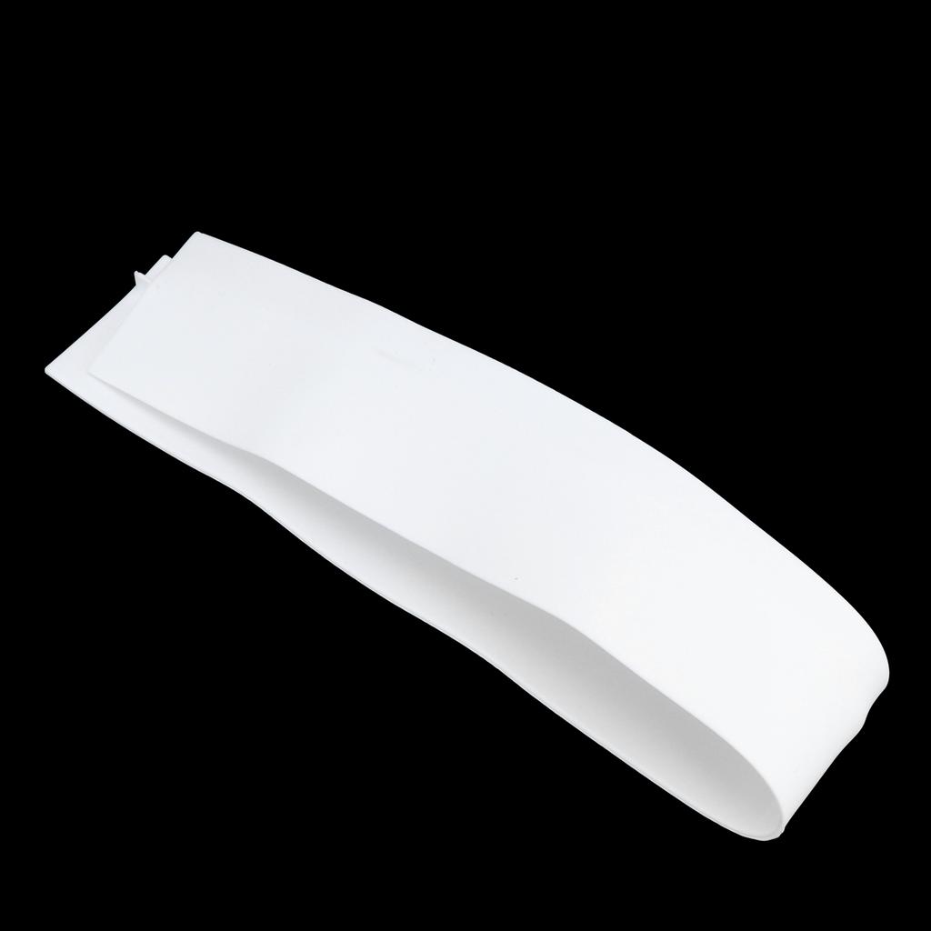 2Pcs Silicone Cooktop   Cover Kitchen OilProofing Sealing Strip for Home Kitchen(White 21in )