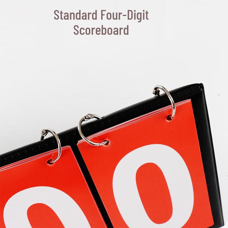 Yongying Four-Digit Double-Sided Flip Scoreboard CN Plug (adapter Included)
