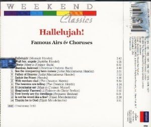 

CD VARIOUS - Hallelujah 4211752 US Soul/Funk Used