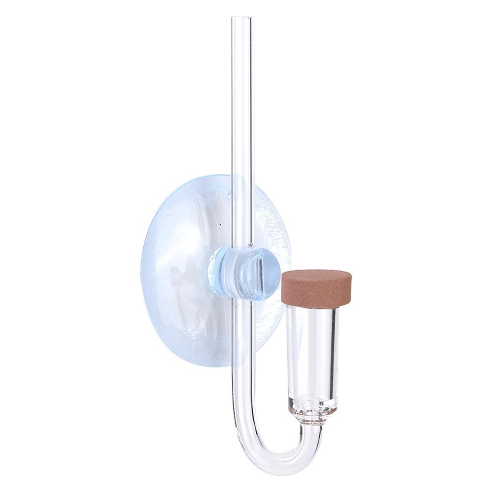 Refiner Acrylic Material CO2 Diffuser Transparent Fine Mist CO2 Atomizer Suction Cup Bubble Counter Aquarium Plants
