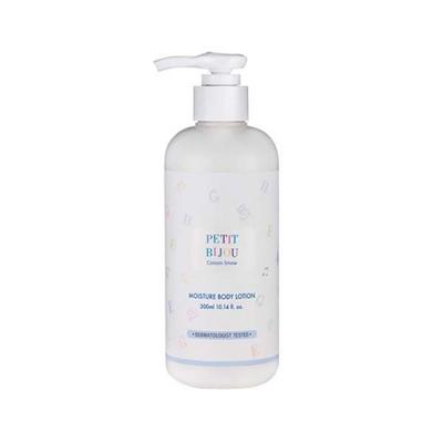House Petit Bijou Cotton Snow Feuchtigkeits-Körperlotion mit Babypuderduft, 1 Stück, 300 ml