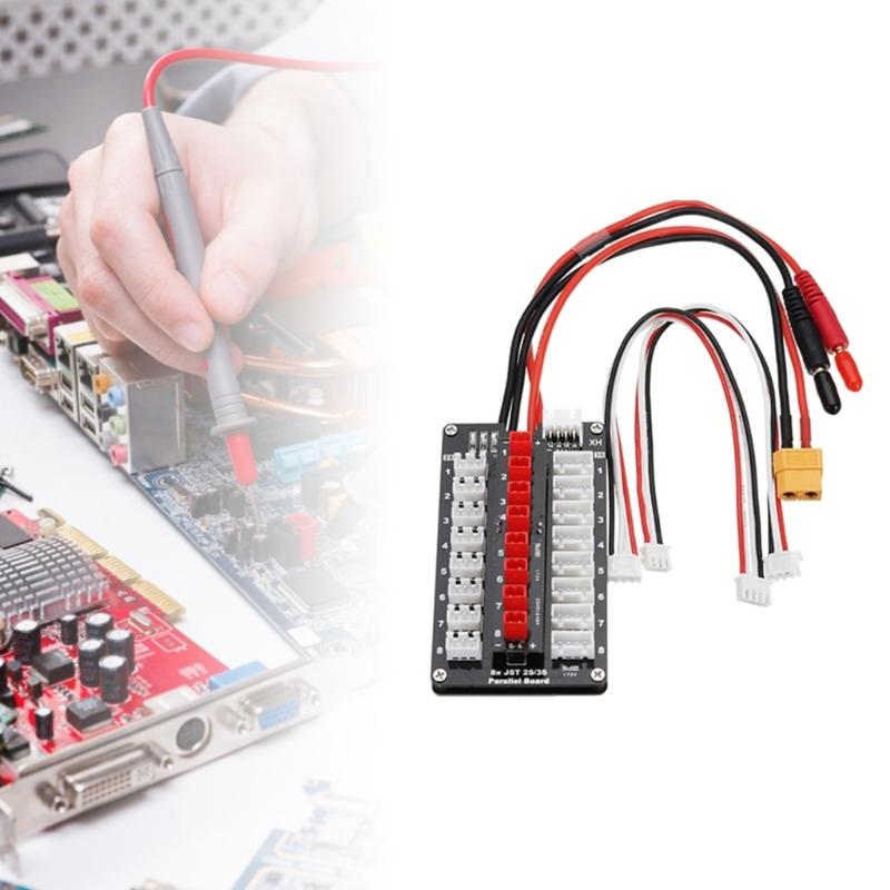 XT60 Plug 1S-3S Lipo Battery Upgrade Version Parallel Charging Board For IMAX B6 Balance Charger