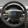 Husa cusută manual pentru volan auto, piele întoarsă, pentru Mercedes benz E350 W211 C209 C219 W463 R230 SL500 CLK500, frumoasă, respirabilă