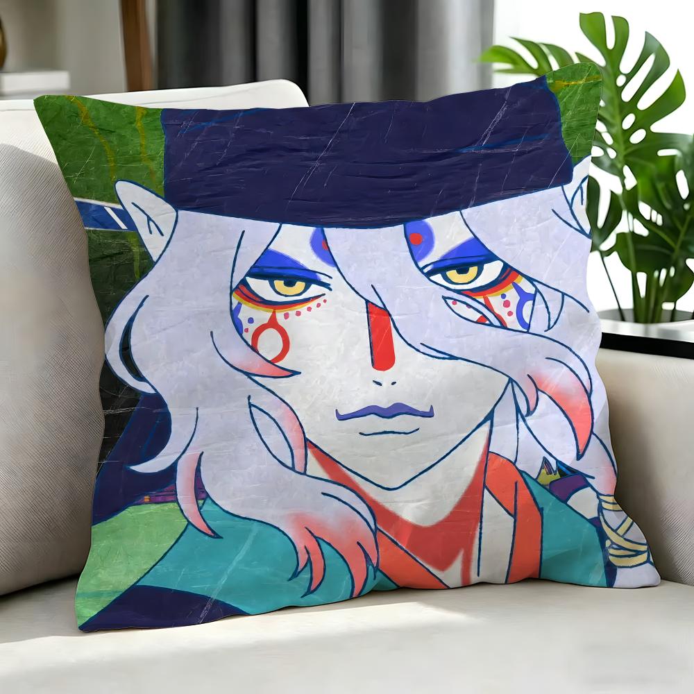 Anime MMononokeed Cushion Cover Cushion Cover Set Pcs X X X Pillowcase Decorative Sofa Home Decor