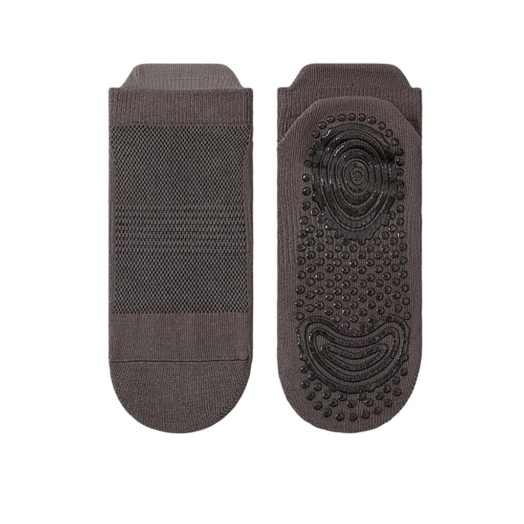 Women's Low Cut Non Slip Socks for Indoor Use Breathable Sweat Absorbent Yoga Socks with Grip Bottom for Exercise and Daily Wear