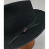 Used New Stetson Stratoliner Hat Black Made In USA 59cm