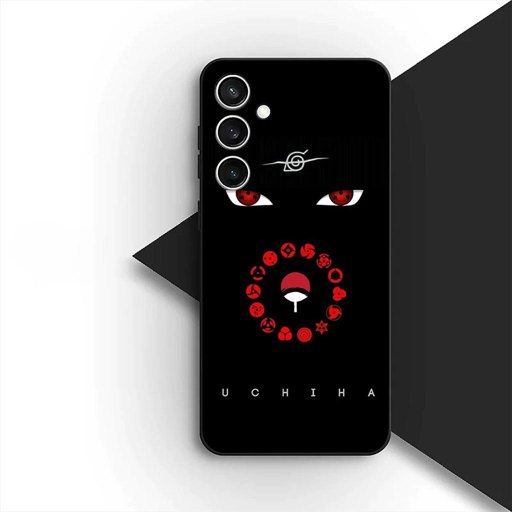 for Samsung Galaxy S10 S8 S9 Plus A33 A34 A31 70 A71 A72 Note 20 9 8 S10E Phone Cover Soft Case Akatsuki Narutos Uchiha Sasuke