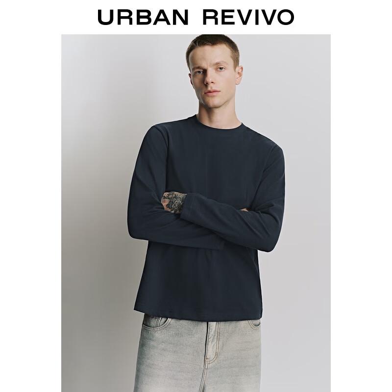 UR Men's Casual Cotton Long Sleeve T-shirt UMB450040