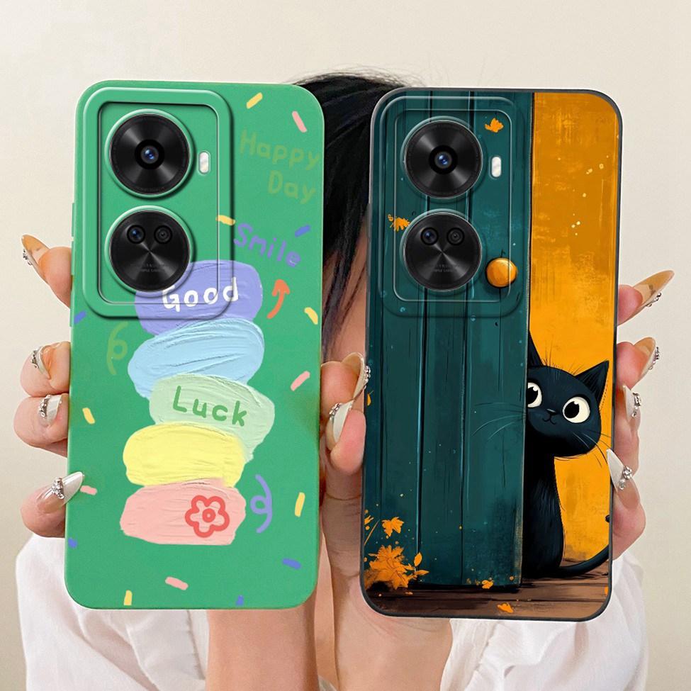 For Huawei Nova 12 SE BNE-LX1 Casing For Huawei Nova 11 SE BON-AL00 Cover Fashion Cartoon Cute Funny Painted Silicone Phone Case