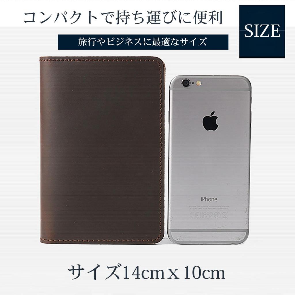 Genuine leather passport smartphone notebook book leather calculator cover, case, cover, cover,