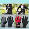 Rękawiczki Rowerowe Polarowe Dla Dorosłych Antypoślizgowe Właściwości Akcesoria Rowerowe Outdoor Dojazdy