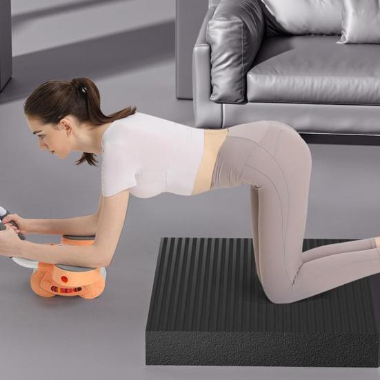 Yoga Knee Pad Extra Thick Anti-slip Exercise Balance Pad Cushion Physical Therapy Stability Training Plank Pilates Elbow Joint Protector Kneeling Mat