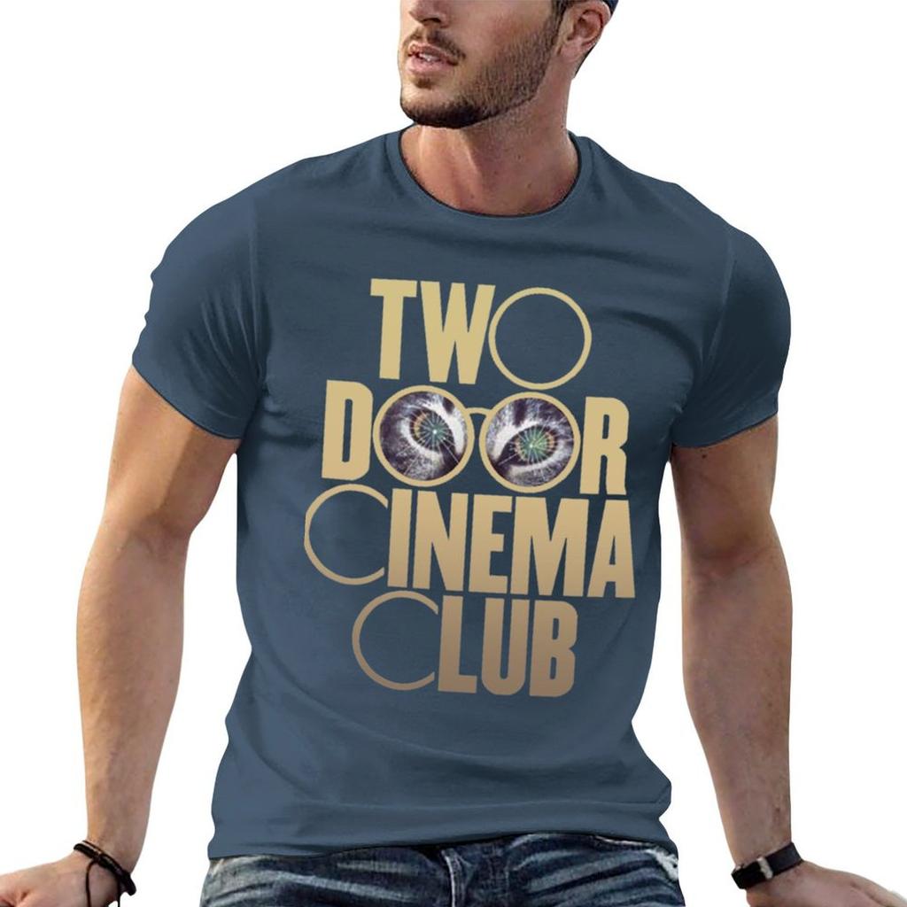 Two Door Cinema Club TShirt Plus Size Workout Short Sleeve Top
