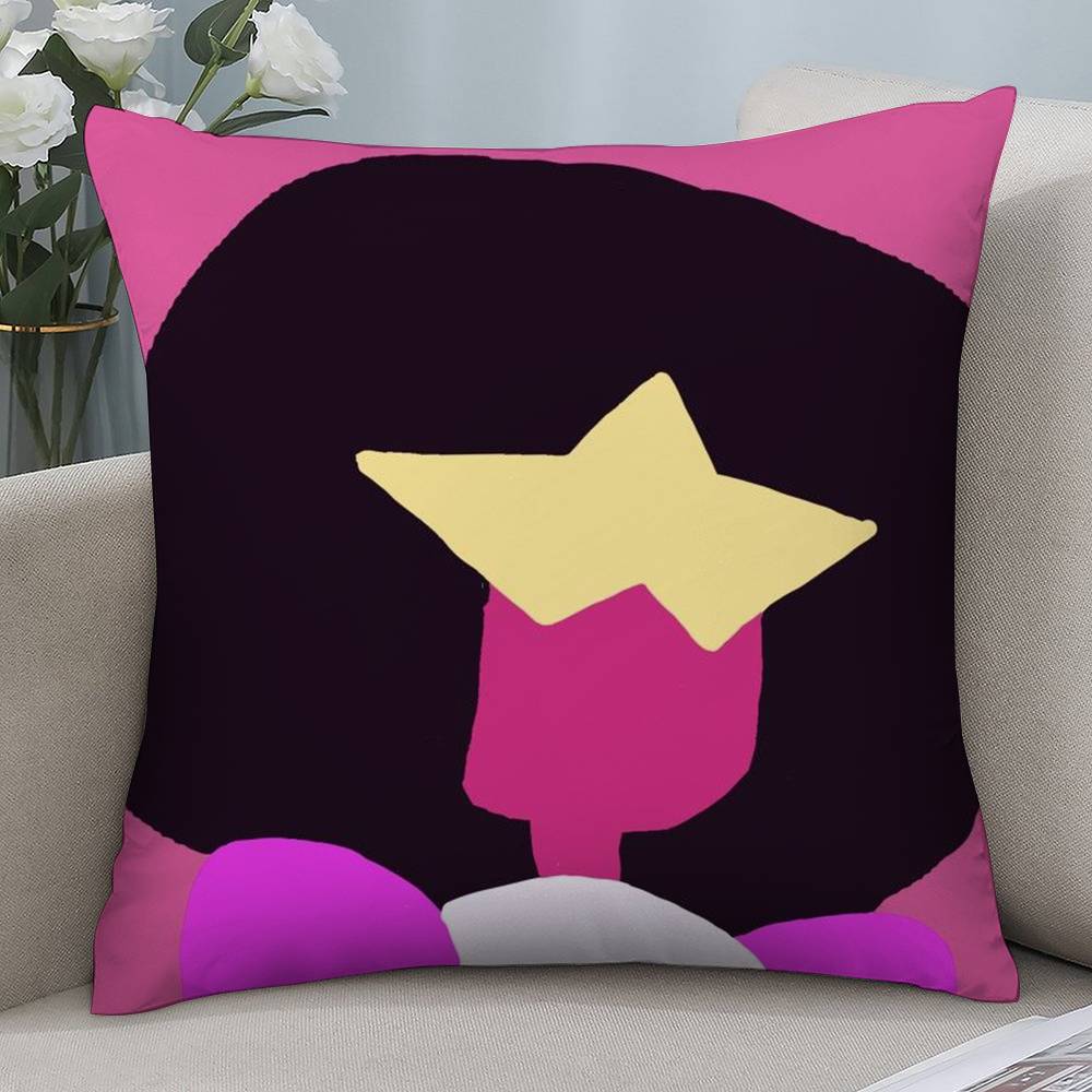 

Cartoon S-Steven U-Universe Pillow Case Short plush Double-sided Print Square Throw Pillow Covers Sofa Home Cushion Decor 12x12Inch
