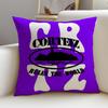 Street CCorteizS Cushion Cover Breathable and Skinfriendly Linen Pillowcase Square Removable and Washable Cushion
