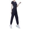 Women's Quick-Dry Summer Sports Set: Short Sleeve Running T-Shirt & High-End Yoga Outfit