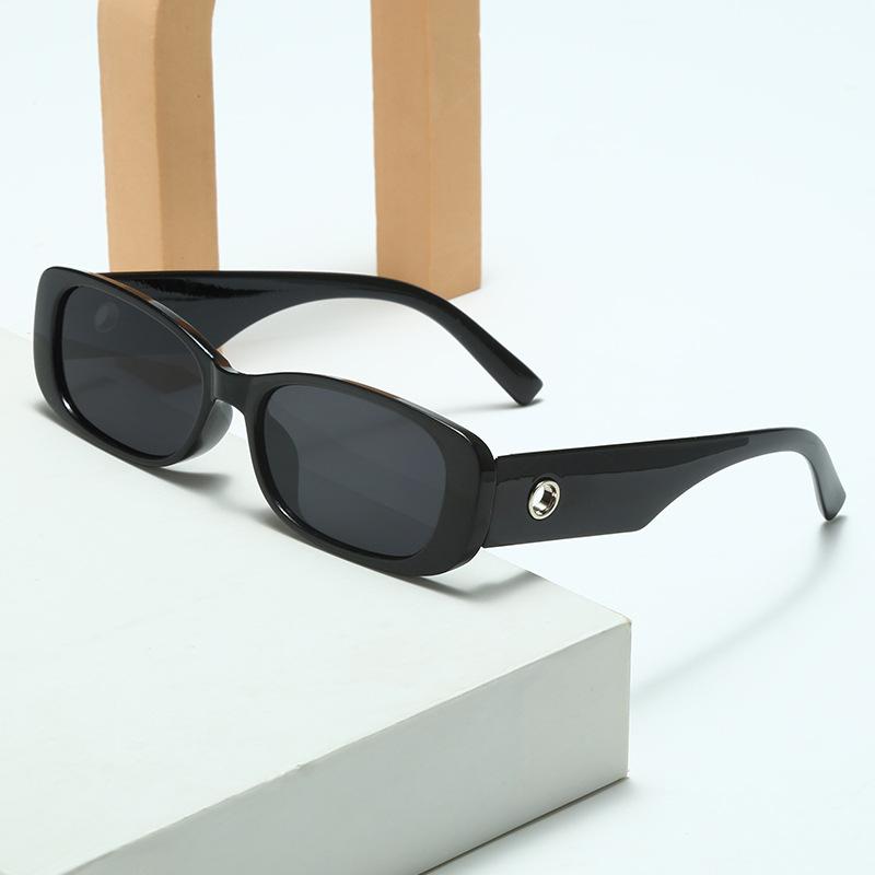 New Vintage Square Sunglasses Women Men Brand Small Rectangle Sun Glasses Female Small Eyewear for Male Female