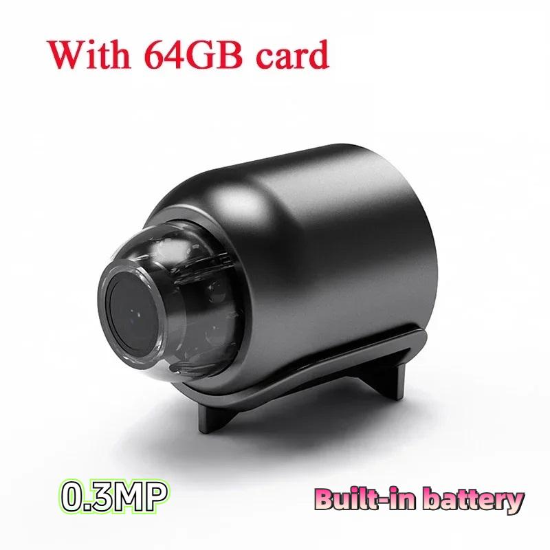 HD Infračervená kamera s nočným videním Domáca bezdrôtová Wifi kamera Mini sledovacia kamera