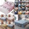 Cartoon Flat Printed Sheet Mattress Cover Soft Dormitory Bed Sheet Blanket