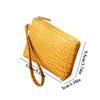 Mini Women'S Wallet Crocodile Print Short Zipper Wrist Small Coin Bag Fashion Retro Pu Leather Ladies Card Holder Coin Purses