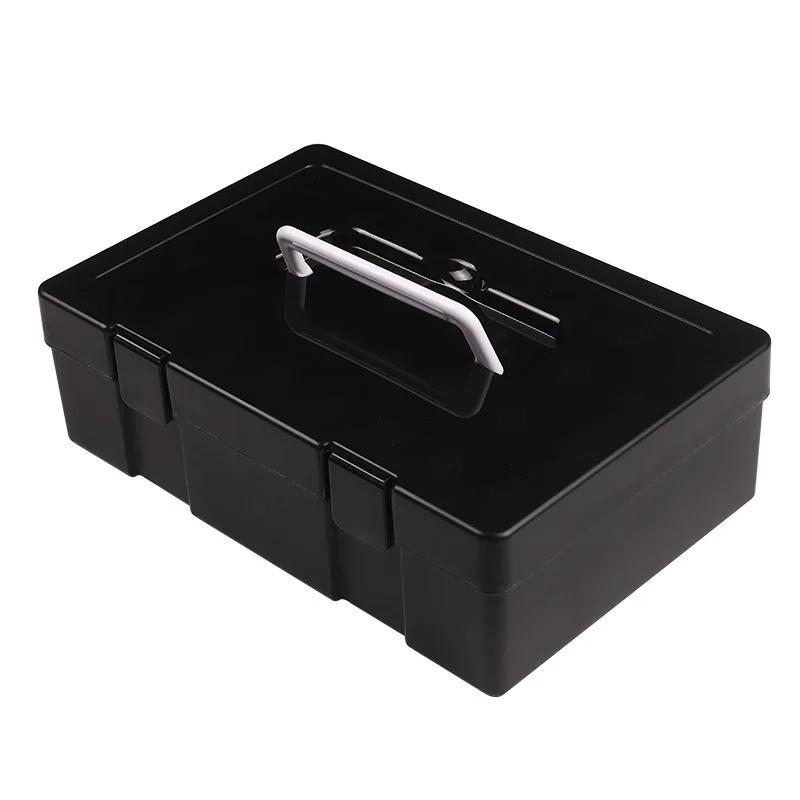 Månedlige pilleesker Reise Dispenser Oppbevaringsbeholder Fargerik Legemiddeldispenser Pakkebeholder 32 Rom Pilleboks Organizer 31 Dager
