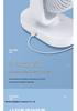 New Ultra-Quiet USB Oscillating Desktop Fan - Bestseller for Office, Dorm, Students