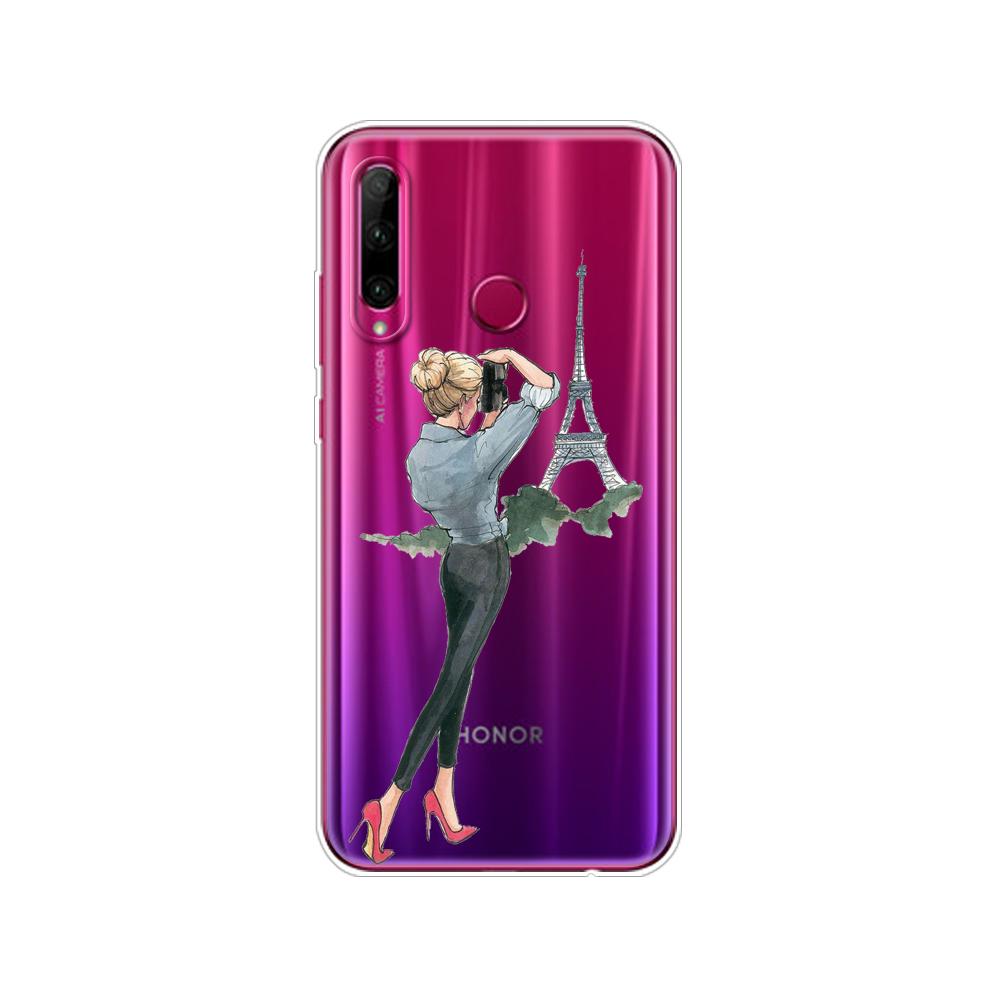 Für Honor 20e Hülle Silikon Rückseite Handyhülle Für huawei Honor 20E Weiche Hülle 6,21 Zoll coque fundas etui bumper