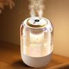 Adjustable Mist Air Humidifier Colorful Night Light Mist Air Purifier Desktop Fogger  Home Use