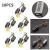 10pcs Carbon Brushes 6.4 X 7.9 X 12.5mm For Black Decker CD105 CD110 CD115 KG900 Angle Grinder Accessories